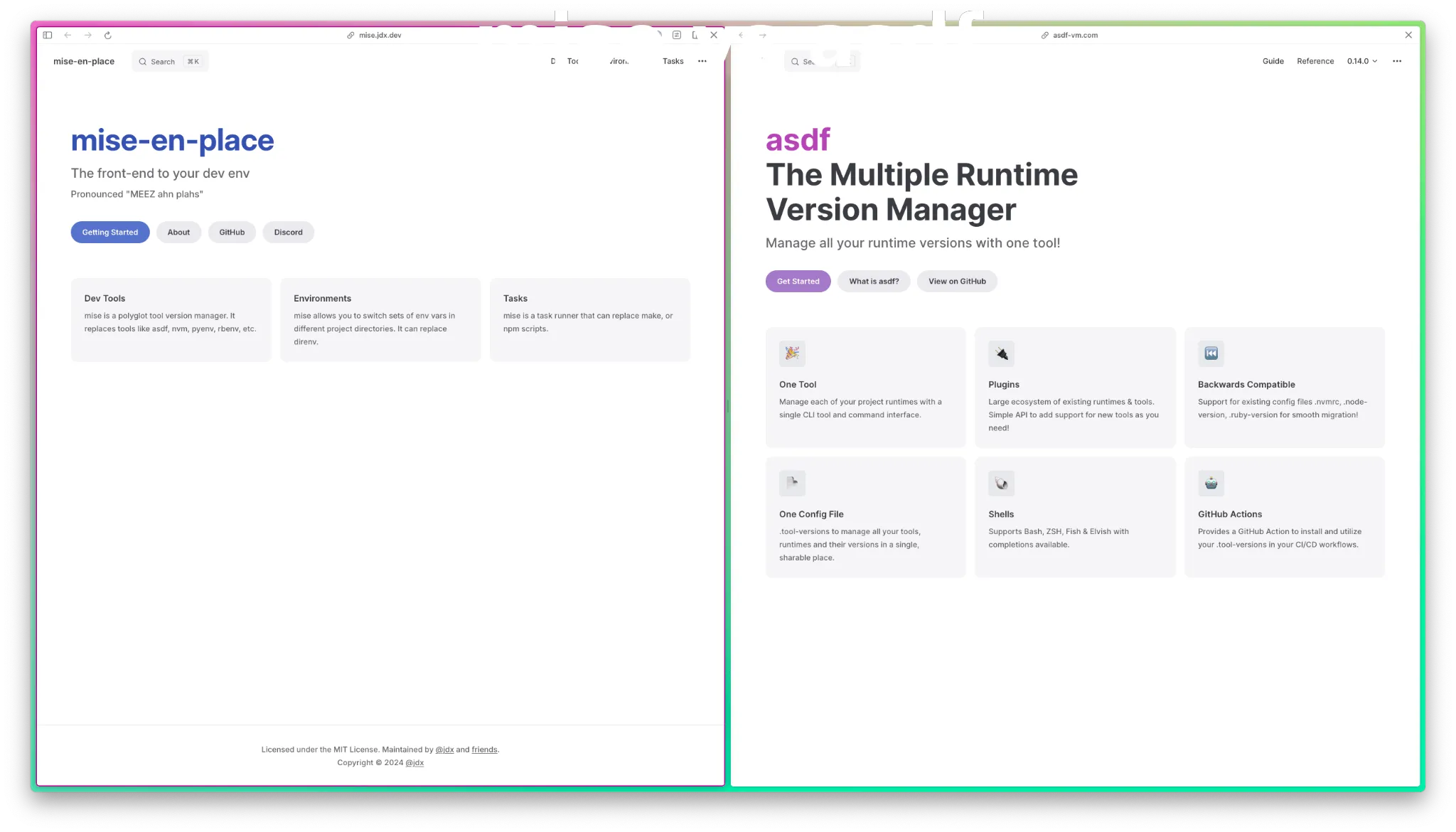 mise로 개발환경 버전 관리하기 (a competitor to asdf)